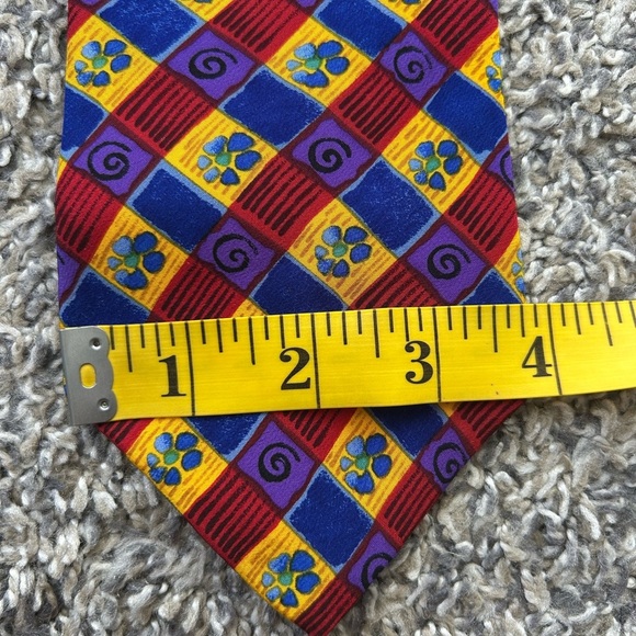 J. Garcia men’s vintage silk ties bundle of three - Picture 9 of 9